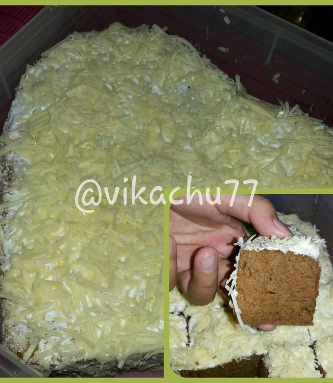 Foto resep Bolu Kukus White Coffee Keju