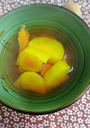 薑黃蕃薯湯 的食譜成品照片