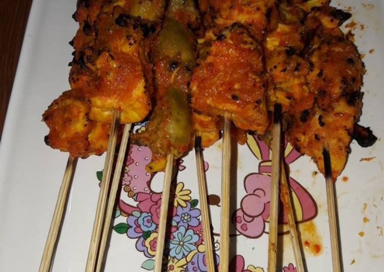 Sate Ayam Pedas