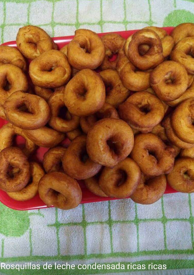Una foto de Rosquillas de leche condesada