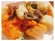 Una foto de puchero de ossobuco
