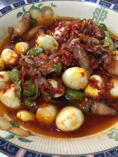 Foto resep Balado Cumi Asin dengan Telor Puyuh & Pete
