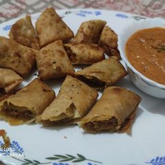 A picture of Veg Spring Rolls.