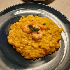 A picture of Pumpkin risotto.
