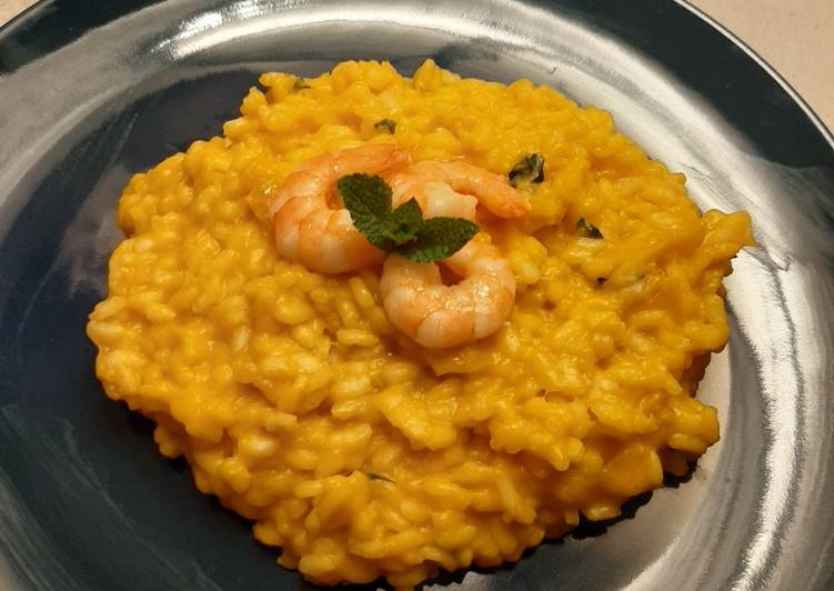 Pumpkin risotto