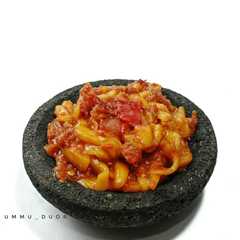 A picture of Sambal pencit mangga.