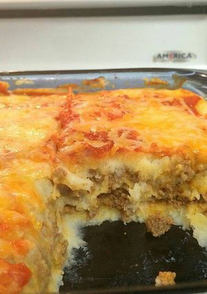Una foto de Pastelón de papa