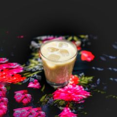 A picture of Dates Almond milkshake.