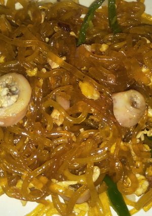 Foto resep Mie gelosor goreng cumi cabe ijo