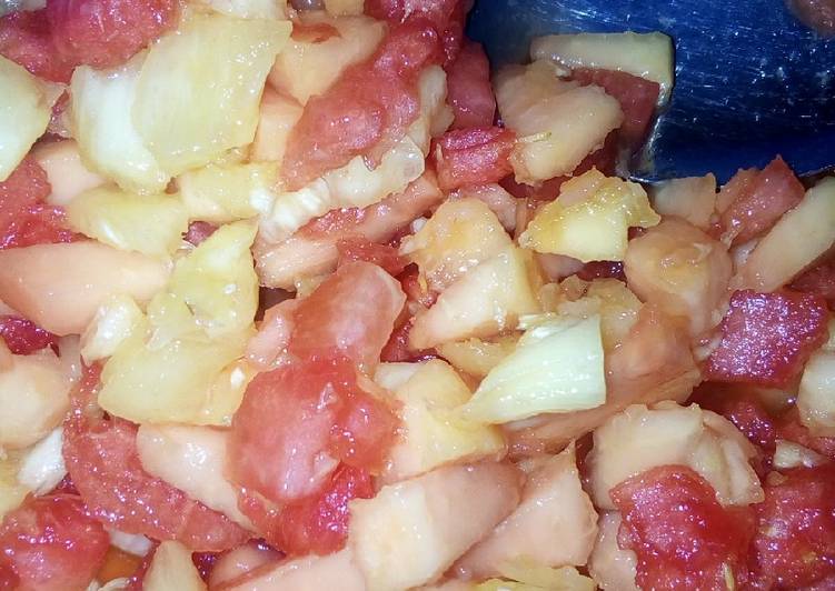 Recipe of Homemade Fruit salad