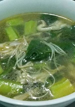 Hình của món Canh nấm.