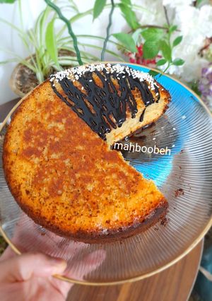 عکسی از دستور کیک سیب و هویج بدون فر در قابلمه (چهارشنبه سوری)