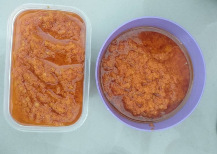 Bumbu Dasar Merah Awet Bulanan