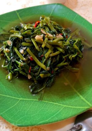 Foto resep Cah Kangkung terasi