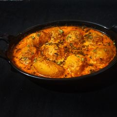 A picture of Kasmiri Dum Aloo.