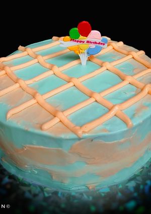 Foto resep Simple Birthday Cake
