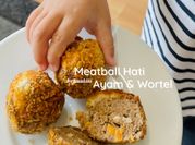Gambar meatball mpasi