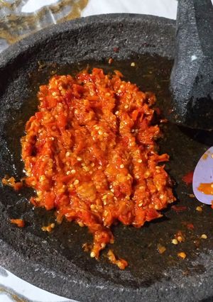 Foto resep Sambal bawang ala cak anam vlog