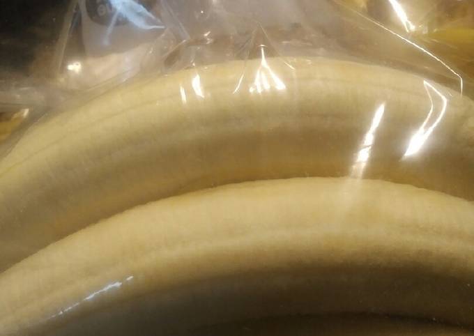 Preservation of the Banana, the easy way