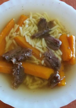 Marhahúsleves recept fotója