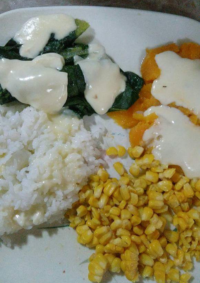 Una foto de Almuerzo vegetariano fácil y rápido 😋😙
