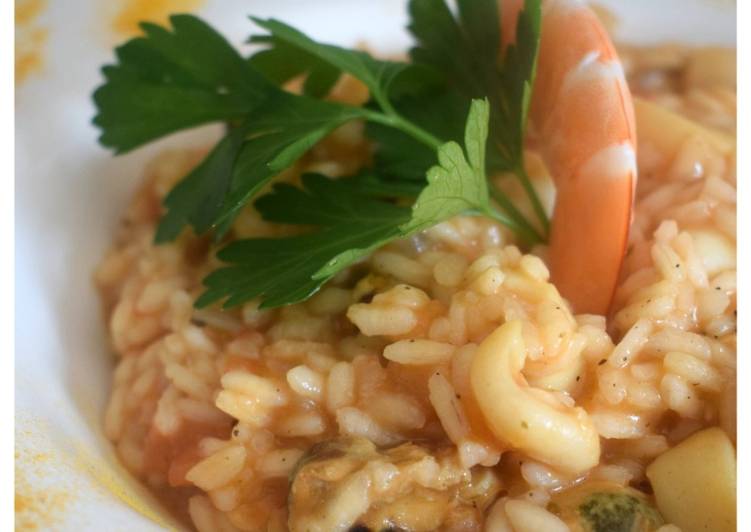 Risotto aux fruits de mer