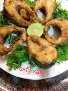 صورة لوصفة حلقات السمك بالدقيق المبهر