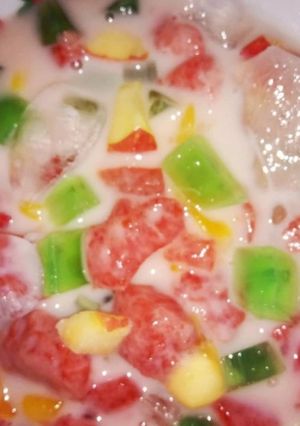 Foto resep Es buah