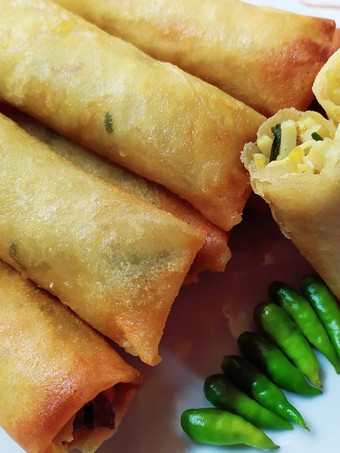 Anti Ribet, Membuat Lumpia semarang isi rebung Irit Untuk Jualan