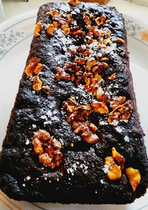 वालनट चॉकॉ केक रेसिपी मुख्य फोटो