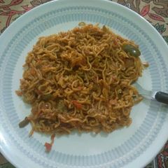 A picture of Fried Maggi.