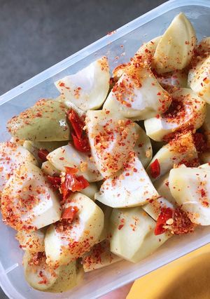 Hình của món Xoài non ngâm chua ngọt 🤤.