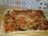 TARTA de VERDURA y FIAMBRE