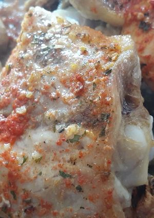 Una foto de Pollo al horno