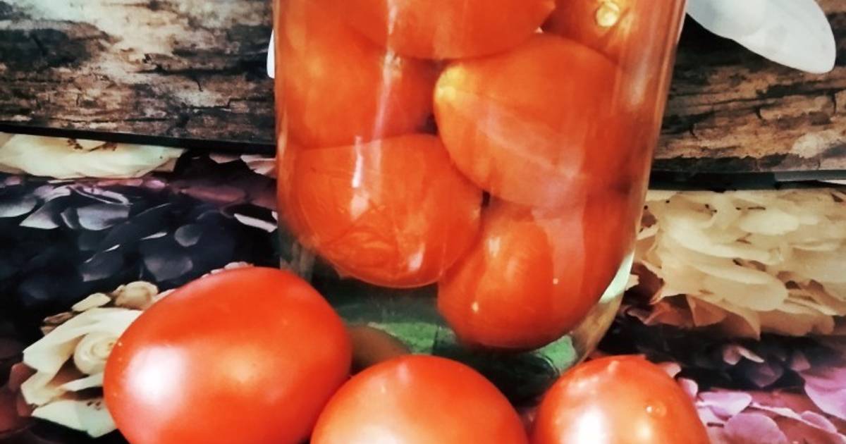 Помидоры без уксуса и лимонной кислоты, на зиму