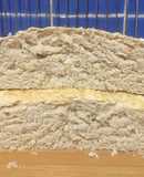 Pan de cebolla /levadura fresca con masa madre