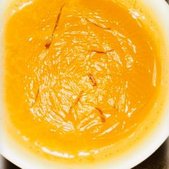 A picture of Saffron tea.
