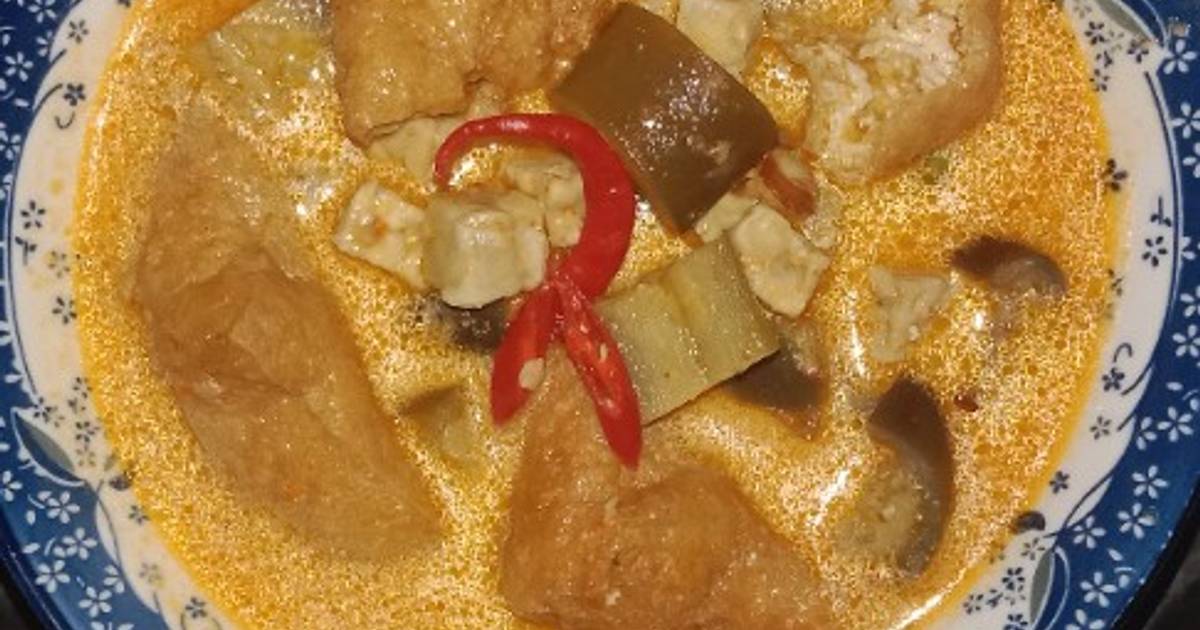 Resep Lodeh 3t (terong, Tahu, Tempe) Mudah dan Praktis Dihidangkan