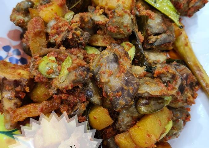 Bagaimana mengolah Balado ati ampela, Menggugah Selera