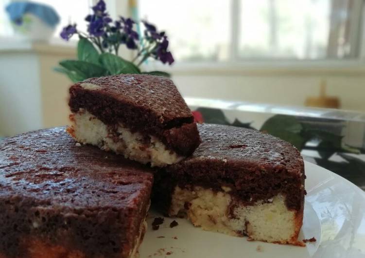 Bizcocho de manzana 🍏y cacao