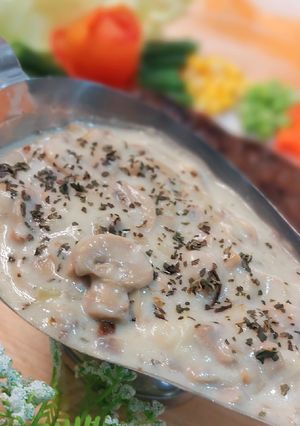 Foto resep Creamy Mushroom Sauce