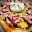 Pizza especial de quesos