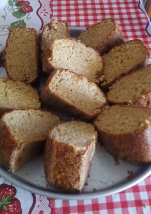 Una foto de Budín de banana en licuadora!