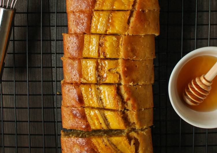 Bolu Pisang dengan Gula Palem