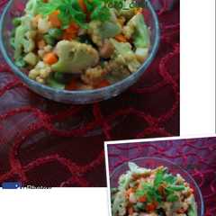 รูปของ Tumis kembang kol sosis