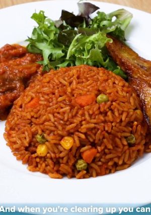 Foto resep Jollof rice (AFRICAN STYLE)