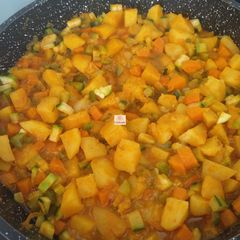 A picture of Vegetable curry.