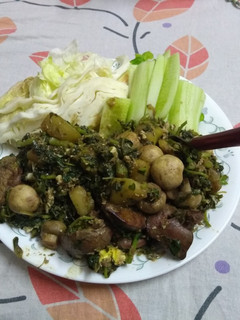 A picture of Liver fry Keto Style.