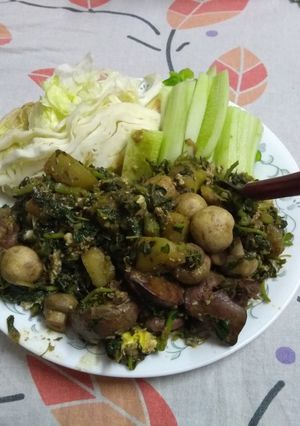 A picture of Liver fry Keto Style.