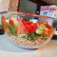 A picture of Pasta salad.